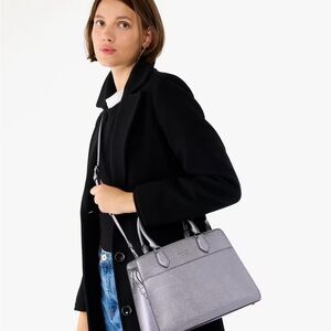 Kate Spade Madison Metallic Satchel AND Wallet Set